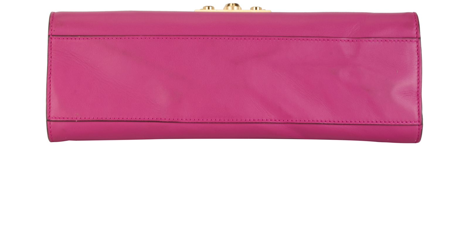 Medium Padlock, &pound;795, Handbags, Purple, Leather, Top view